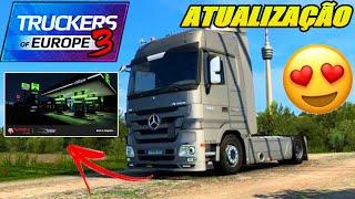 ATUALIZAÇÃO TRUCKERS OF EUROPE 3:NOVOS POSTOS E ÁREAS DE DESCANÇO!