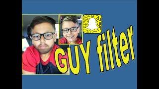 Gender Filter | SNAPCHAT made me a MAN