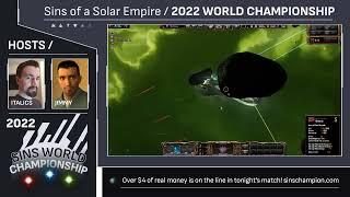 [VOD] Sins of a Solar Empire World Championship 2022 Final / Hueful Nomads vs. Yok Order Zealots