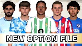 PES 2017 | New Option File 2024 For T99-Patch V16.1 - Summer Transfers (August 2024)