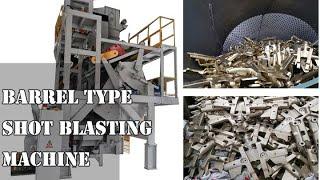 Barrel Shot Blasting Machine Testing Video 【High Quality & High Efficient】