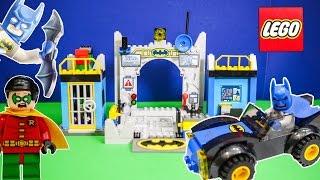 Building the Lego Junior Batman Batcave Playset with Robin