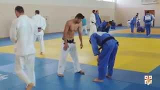 3-Man Judo Throws Training Drill with Georgian Judo Team