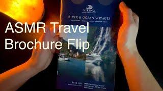 Viking Cruise Brochure Flip Through ~ Softly Spoken Conversational ASMR Page Turning