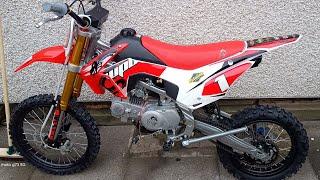 stomp/welsh pit bike 140cc  the final touches and hints and tips part 2 (best bike for £1029)