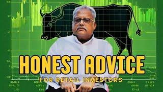 Most Honest And Brutal Advice From Rakesh Jhunjhunwala To Retail Investors And Traders #stocks