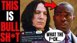 Harry Potter Series To Cast BLACK Snape, And Fans Are PISSED!