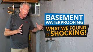 Basement Waterproofing | Competitor System vs Our SuperDry System