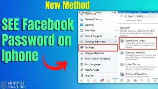 How to see Facebook password on iPhone 2025 [EASY]