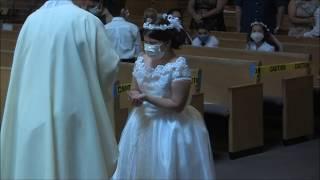 St. Bernard Catholic Church first communion, 2020