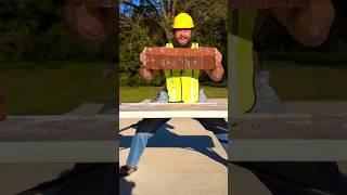 How Many Bricks Did he Actually Lift? #shorts #workout #viral