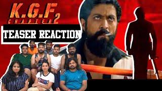 KGF Chapter 2 Teaser Group Reaction | #kfi #yash #sriop #kgf2 #kannada #kgfchapter2 #bestmovie