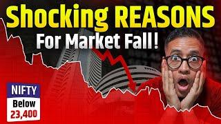 Stock Market Falls Even More: 5 Crucial Factors You MUST Know - Rahul Jain Analysis #marketcrash