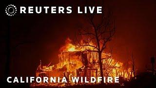 LIVE: View of Pacific Palisades Command Center