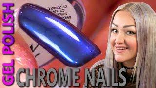 Chrome Nails Using Gel Polish