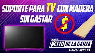 soporte para TV sin gastar $ (2023)