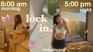 pov: you need motivation *lock in*  aesthetic study vlog, gym, productive morning routine