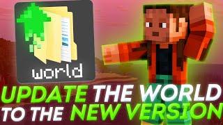 How to Update a Minecraft World to a New Version?