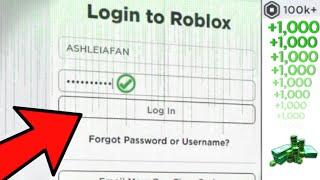 HACKING FANS ROBLOX ACCOUNTS.. 