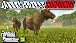 BREAKING NEWS - Dynamic Pastures CONFIRMED for Farming Simulator 25!!!