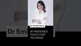 This is my preferred phaco chop technique #ophthalmology #cataract #chop