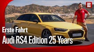 Audi RS 4 Edition 25 Years | Erste Fahrt mit Sebastian Friemel