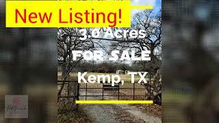 #short #KempTXLandForSale #Dallas #livelovewaxahachie