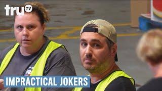 Impractical Jokers - Q Volunteers to Eat the Donations (Punishment) | truTV