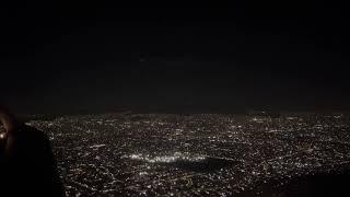 Night takeoff from Mexico City - Aeromexico Embraer 190