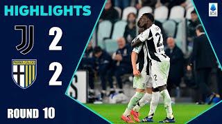 Juventus vs Parma 2-2 | Gli Highlights | Lega Serie A 2024-25 | juventus parma