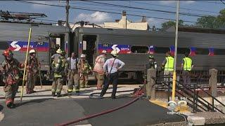 Train Fire At Glenside Station Forces SEPTA Regional Rail To Suspend Services