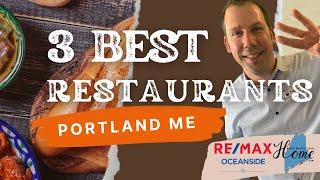 3 Best Restaurants in Portland ME | $$