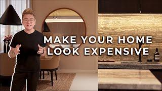 5 TIPS to make your home look EXPENSIVE | Interior design secrets you should know! Luxury Marble