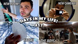 DAYS IN MY LIFE | NEW room, almost lost my car, NEW camera