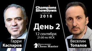 Каспаров - Топалов! Champions Showdown: Шахматы 960 - День 2. МГ Даниил Юффа