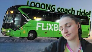 Overnight FlixBus Journey from Paris to Manchester!