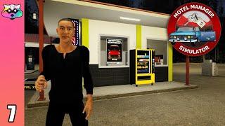 Vending Machines and Adverts - Motel Manager Simulator - First Look - Ep 7