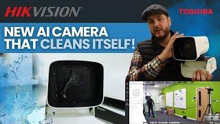 Hikvision's New Anti-Corrosion Self-Cleaning AI Camera with Integrated Water Tank!