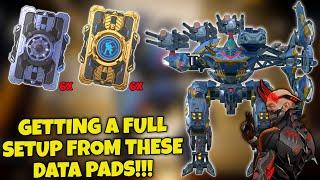 WOW!  I GOT A FULL BERSAGLIERE TITAN SETUP In War Robots 10.2 - Opening 6 BOUNTY Data Pads! 