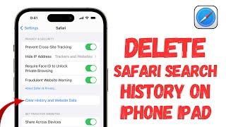 How To Delete Safari Browser Search History On iPhone iPad ! 2024