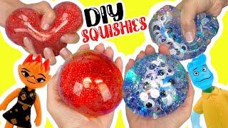 Disney Elemental Movie DIY Squishies with Squishy Maker with Ember and Wade! Crafts for Kids