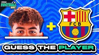 GUESS THE PLAYER BY THEIR HEADS AND CLUB | QUIZ FOOTBALL TRIVIA 2024