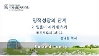 [영적성장의 단계02] 믿음이 자라게 하라 - 강대형 목사