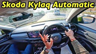 Skoda Kylaq Automatic Drive Review  @Aayushssm