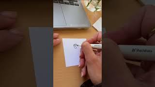 Draw a rose with one line  #art #arttutorial #drawing #creativeprocess