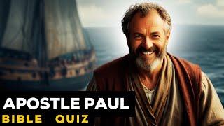 Apostle Paul | HARDEST BIBLE QUIZ QUESTIONS AND ANSWERS | Bible Blitz