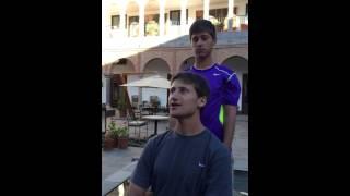 Jack Kaner's ALS ice bucket challenge at the Cusco Marriott