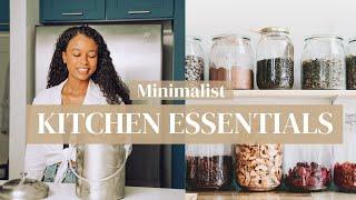 10 Minimalist Kitchen ESSENTIALS for a Plastic-Free Kitchen