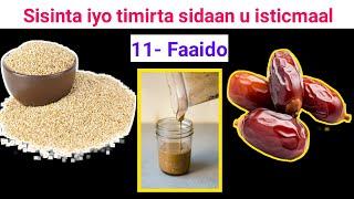 Sisinta iyo timirta sidaan iskuugu dar si aad uhesho 11-faaido Raac tilmaamaha #Dr_Timajilac 