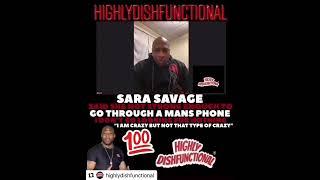 SARA SAVAGE talks about WHY she is NOT STRONG enough to go through HER MAN’S PHONE